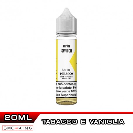 SWITCH Gold Tobacco Mix&Vape 20 ml King Liquid