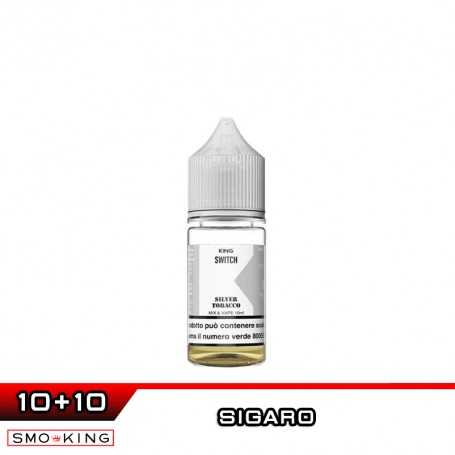 SWITCH Silver Tobacco Mix&Vape 10+10 ml King Liquid