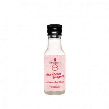 Ice Cream Fragola Aroma Shot 20 ml Vitruviano