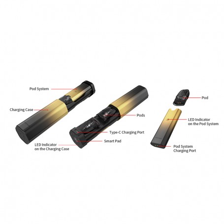 TRIPOD Pod Kit con Powerbank Uwell