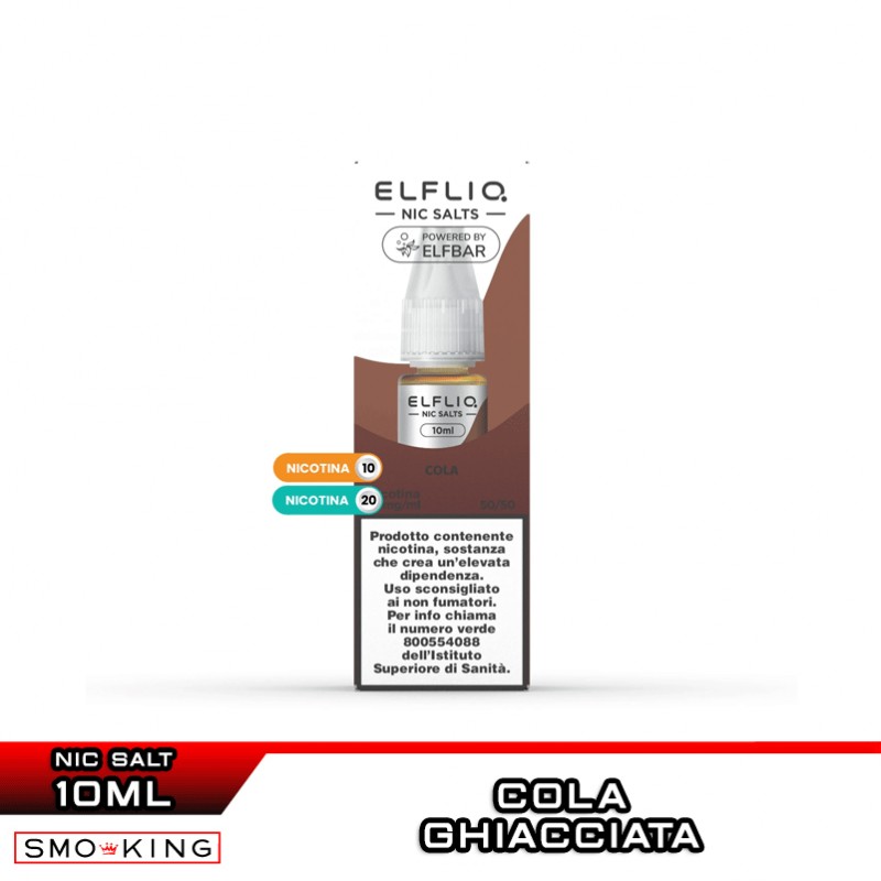 COLA Nicotine Ready Liquid 10 ml Elfliq by ElfBar