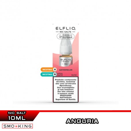 WATERMELON Nicotine Ready Liquid 10 ml Elfliq by ElfBar