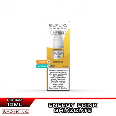 ELFBULL ICE Liquido Pronto Nicotina 10 ml Elfliq by ElfBar