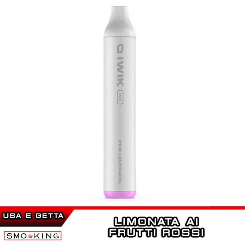 IWIK MAX Maracuja Ice 950mAh Sigaretta Usa e Getta 2500 Puff