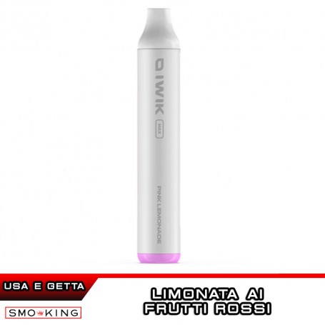 IWIK MAX Pink Lemonade 950mAh Sigaretta Usa e Getta 2500 Puff