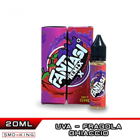 Grape X Strawberry FANTASI REMIX Aroma Shot 20 ml Vape Juice
