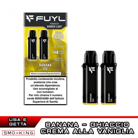 BANANA ICE Fuyl Pod Disposable Dinner Lady 2 Pieces