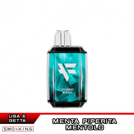 FUYL SPEARMINT MENTHOL Sigaretta Usa e Getta 800 Puff DINNER LADY