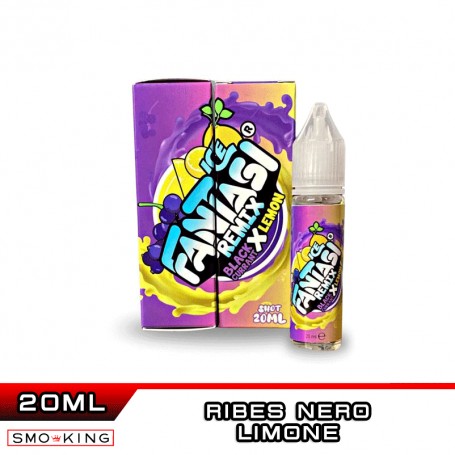Blackcurrant X Lemon ICE FANTASI REMIX Aroma Shot 20 ml Vape Juice
