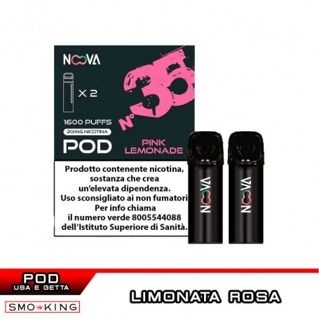 PINK LEMONADE N.35 Storm Pod Usa e Getta NOOVA 2 Pezzi