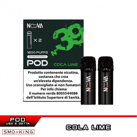COLA LIME N.39 Storm Disposable Pod NOOVA 2 Pieces