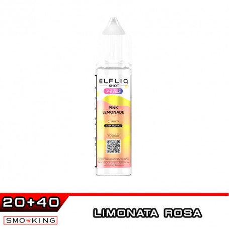 Elfliq PINK LEMONADE Mix&Vape 20 ml Elfbar Frutti Rossi Limonata Rosa