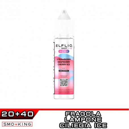 Elfliq STRAWBERRY RASPBERRY CHERRY ICE Mix&Vape 20 ml Elfbar