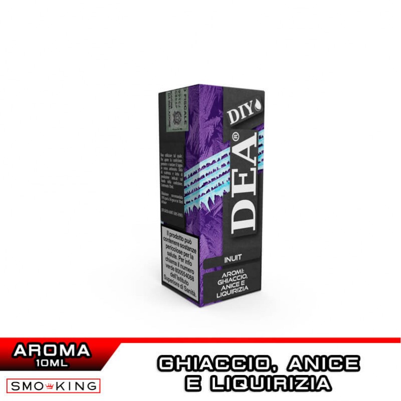 sigarette elettroniche aroma liquirizia ANICE E LIQUIRIZIA (ex INUIT) Aroma Concentrato 10ml DIY DEA Flavor