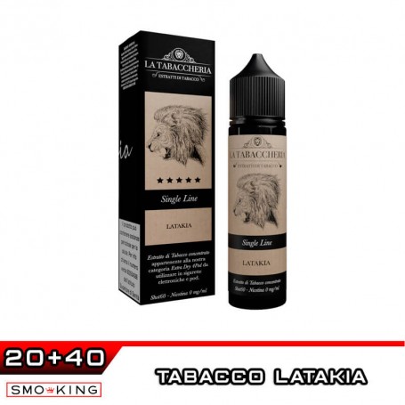 LATAKIA Extra Dry 4Pod SINGLE LINE Aroma Shot 20 ml La Tabaccheria