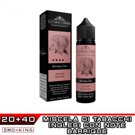 ENGLISH MIXTURE Extra Dry 4Pod BARRIQUE LINE Aroma Shot 20 ml La Tabaccheria