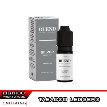 BLEND LIGHT Silver Liquido Pronto Nicotina 10 ml FUU