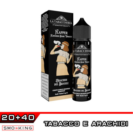 Arachidi del Brasile Flapper Juice Tobacco Extra Dry 4Pod Aroma 20 ml La Tabaccheria