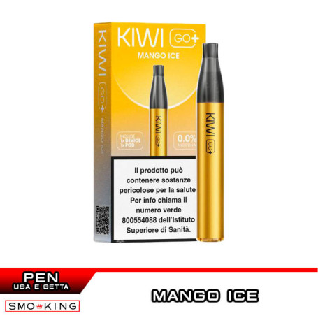 KIWI GO PLUS Starter Kit MANGO ICE Kiwi Vapor