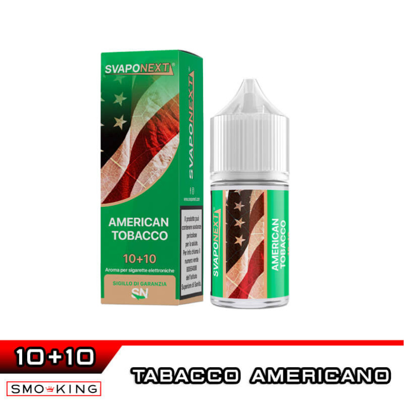 geekvape aegis solo 3 istruzioni American Tobacco Mini Shot 10+10 ml SvapoNext