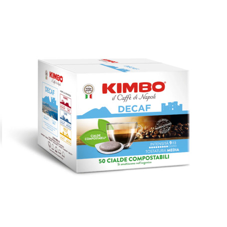 Miscela DECAF Cialde Caffè KIMBO ESE 44 Universali 50pz