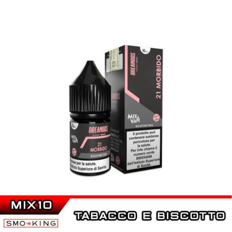 MORBIDO No.21 Almost Ready Mix&Vape 10+10 Dreamods Tabacco Biscotto