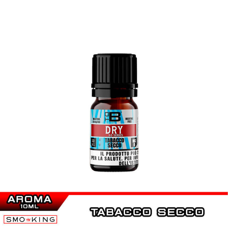 liquido tabacco secco DRY 3.0 Aroma Concentrato 10 ml TOB