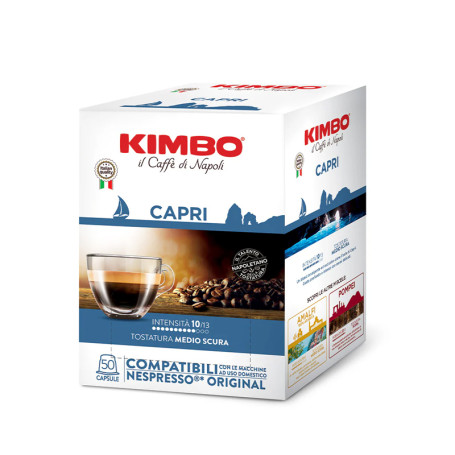 CAPRI Nespresso Blend 50pcs KIMBO REspresso Coffee Capsules