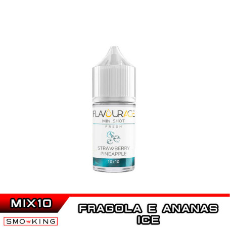 STRAWBERRY PINEAPPLE Mini Shot 10+10 ml Flavourage