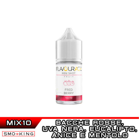 FRED BERRY Mini Shot 10+10 ml Flavourage
