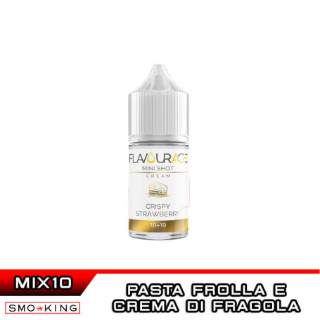 CRISPY STRAWBERRY Mini Shot 10+10 ml Flavourage