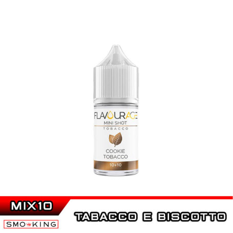 COOKIE TOBACCO Mini Shot 10+10 ml Flavourage