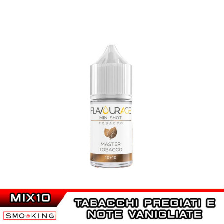 MASTER TOBACCO Mini Shot 10+10 ml Flavourage