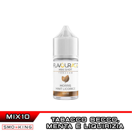 MORRIS MINT LICORICE Mini Shot 10+10 ml Flavourage