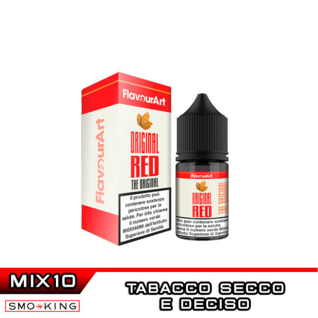 RED The Original Mini Shot 10+10 ml Flavourart Tabacco