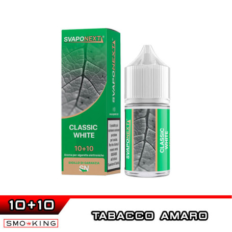 CLASSIC WHITE Mini Shot 10+10 ml SvapoNext