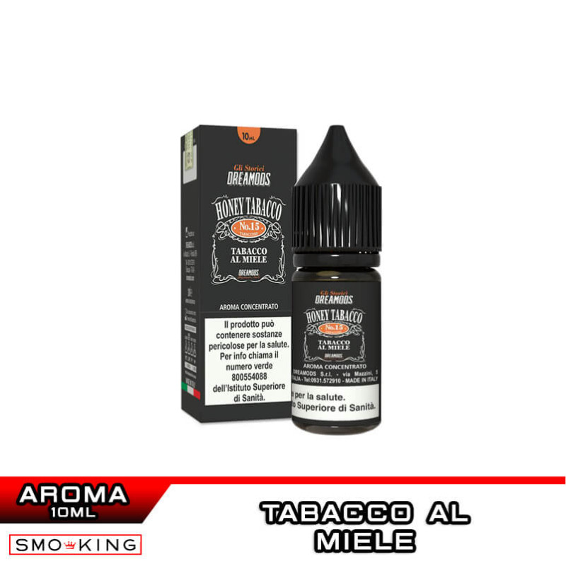 geekvape aegis solo 3 istruzioni HONEY TABACCO No.15 Aroma Concentrato 10ml Dreamods