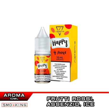 HAPPY 4SUMMER Aroma 10 ml Suprem-e Ice Assenzio Frutti Rossi