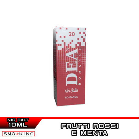 ROMANCE Sali di Nicotina 10 ml DEA Flavor Menta Frutti Rossi