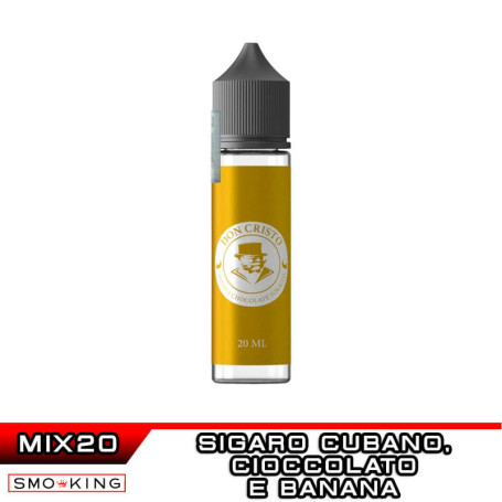 DON CRISTO BCT Mix&Vape 20 ml PGVG Labs Cioccolato Banana Sigaro Cubano