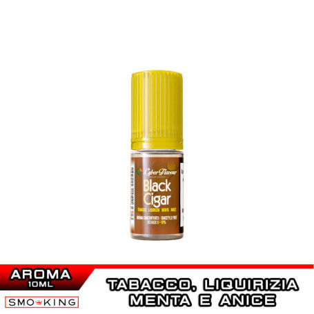 BLACK CIGAR Aroma Concentrato 10ml Cyber Flavour