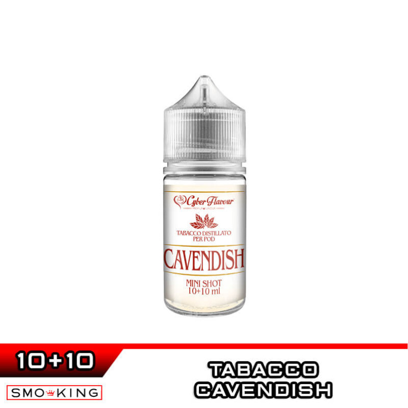 miglior liquido tabaccoso per pod Cyber Flavour CAVENDISH Tabacco Distillato per POD Mini Shot