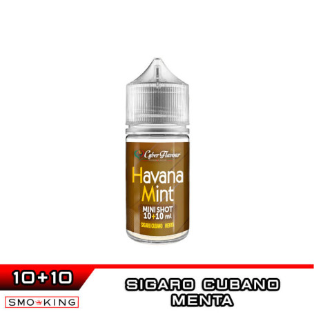 HAVANA MINT Mini Shot 10+10 Cyber Flavour