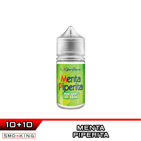 MENTA PIPERITA Mini Shot 10+10 Cyber Flavour Menta Piperita
