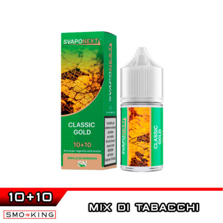 CLASSIC GOLD Mini Shot 10+10 ml SvapoNext