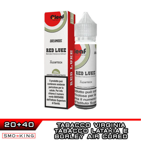 RED LUKE Cleaf Aroma 20 ml DreaMods Tabacco Tabacco Burley Izmir Orientale