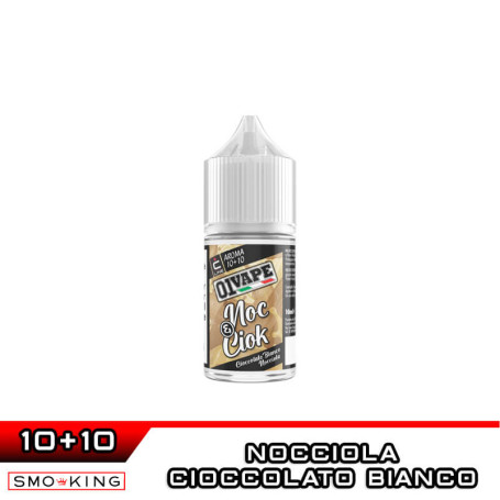 NOCCIOLA CIOCCOLATO BIANCO Mini Shot 10+10 01VAPE
