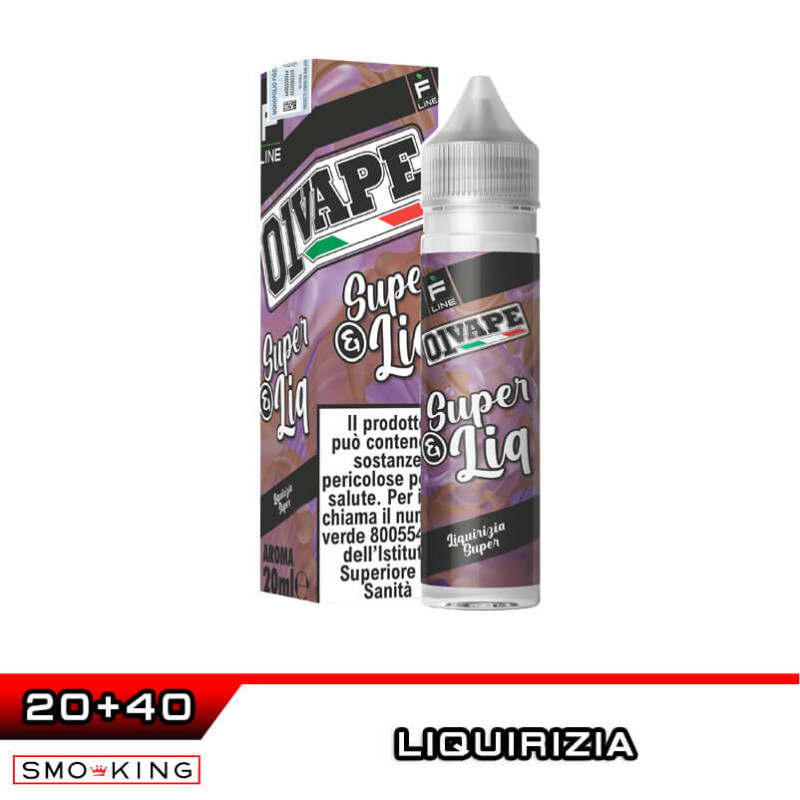 sigarette elettroniche aroma liquirizia LIQUIRIZIA SUPER Aroma 20 ml 01VAPE