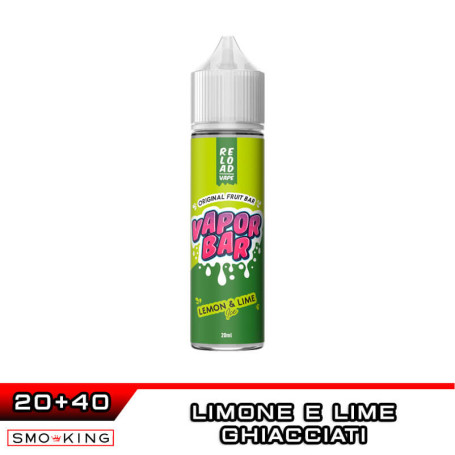LEMON LIME ICE Vapor Bar Aroma 20 ml Reload Vape