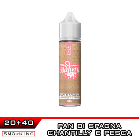 PAN DI SPAGNA CHANTILLY PESCA Bakery Drip Aroma 20 ml Reload Vape